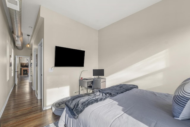 1418 W Cortez St Unit 4, Chicago, IL 60642 - bedroom featuring wood finished floors and baseboards