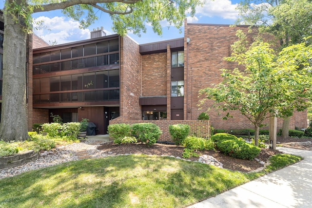 14515 Central Ct Unit Ph1, Oak Forest, IL 60452 - view of building exterior