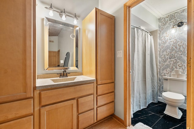 14515 Central Ct Unit Ph1, Oak Forest, IL 60452 - full bath featuring vanity and curtained shower