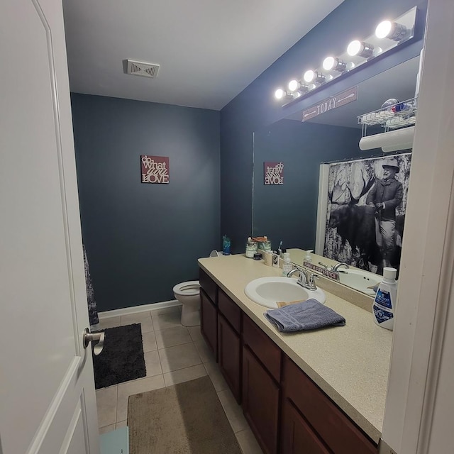 1506 Saddle Run Ln, Beecher, IL 60401 - full bath featuring vanity and tile patterned floors