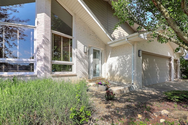 8124 Glenbrook Pl, Tinley Park, IL 60487 - view of property exterior with brick siding and a garage