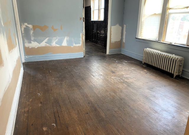 108 W 81st St, Chicago, IL 60620 - spare room with radiator and hardwood / wood-style flooring