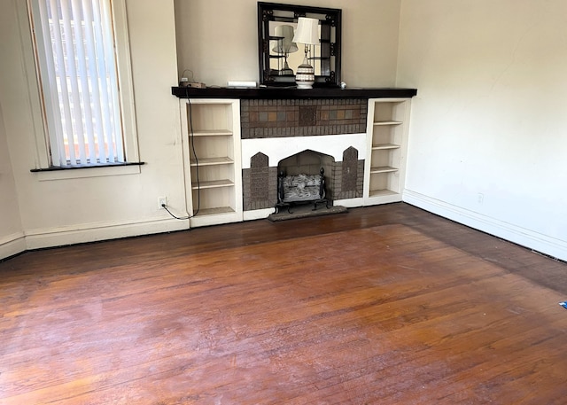 108 W 81st St, Chicago, IL 60620 - unfurnished living room with wood finished floors