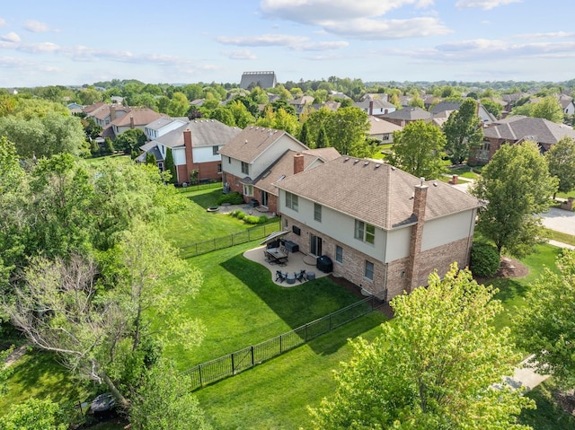 1215 Pendleton Dr, Lemont, IL 60439 - aerial perspective of suburban area