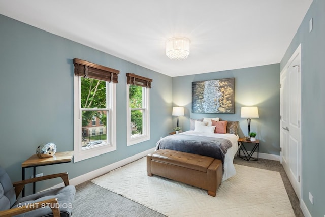 3125 S Giles Ave, Chicago, IL 60616 - bedroom with baseboards and carpet flooring