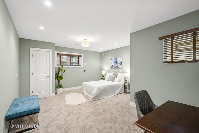 3125 S Giles Ave, Chicago, IL 60616 - bedroom with carpet floors and recessed lighting