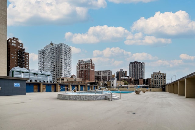 655 W Irving Park Rd Unit 4808, Chicago, IL 60613 - view of swimming pool featuring a view of city