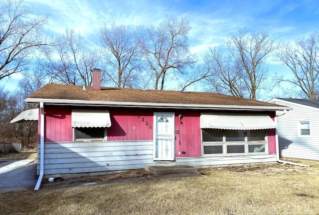 3236 Roesner Dr, Markham, IL 60428 - view of front of property with a chimney