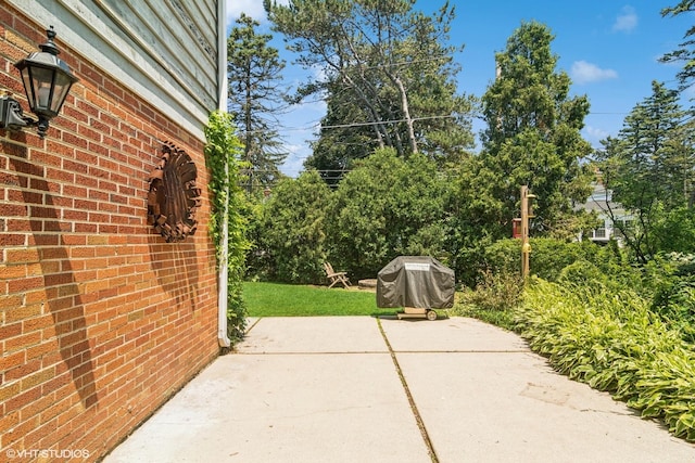 401 S Carlyle Pl, Arlington Heights, IL 60004 - view of patio / terrace with a grill