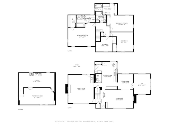 401 S Carlyle Pl, Arlington Heights, IL 60004 - view of floor plan / room layout