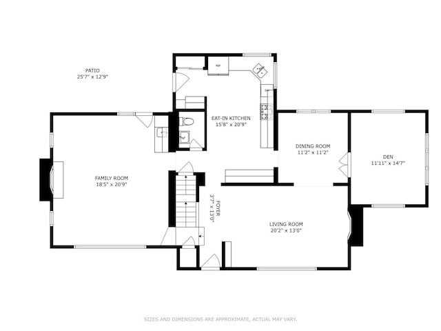 401 S Carlyle Pl, Arlington Heights, IL 60004 - view of floor plan / room layout