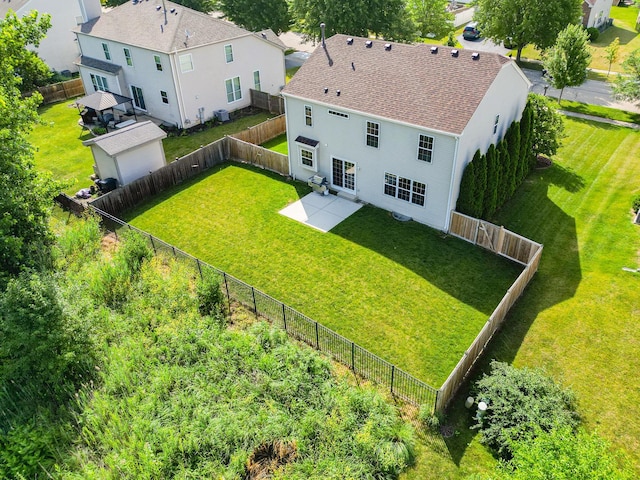 1644 Prairieview Blvd, Bolingbrook, IL 60490 - view from above of property