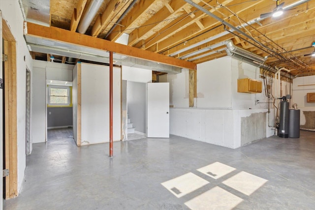 113 New Brunswick Ln, Poplar Grove, IL 61065 - basement with a water softener system and stairs