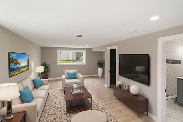 15224 Oak St, Dolton, IL 60419 - living area with baseboards and recessed lighting