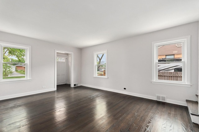 1225 Highridge Pkwy, Westchester, IL 60154 - unfurnished room with dark wood finished floors and baseboards