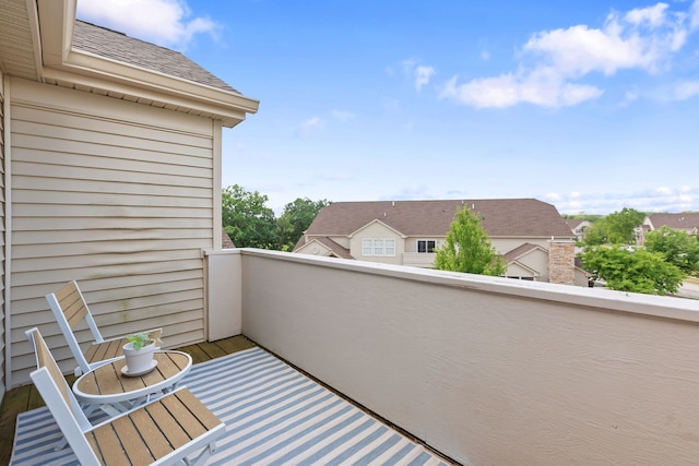 2599 Oak Dr Unit 2599, West Dundee, IL 60118 - balcony featuring a residential view