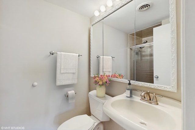 4700 Old Orchard Rd Unit 310, Skokie, IL 60076 - full bath featuring a sink and a stall shower
