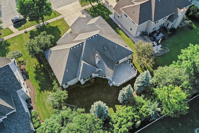 6443 Davane Ct, Downers Grove, IL 60516 - bird's eye view