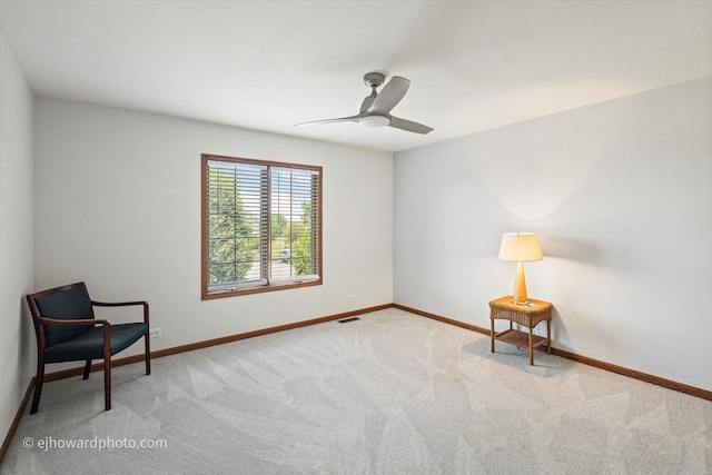 3250 Platte Trl, Olympia Fields, IL 60461 - unfurnished room with ceiling fan and carpet