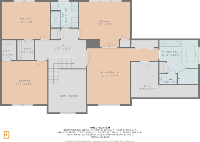3250 Platte Trl, Olympia Fields, IL 60461 - view of floor plan / room layout
