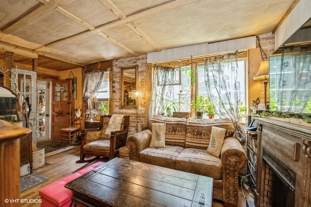 8316 Howe Rd, Wonder Lake, IL 60097 - sitting room with wood finished floors