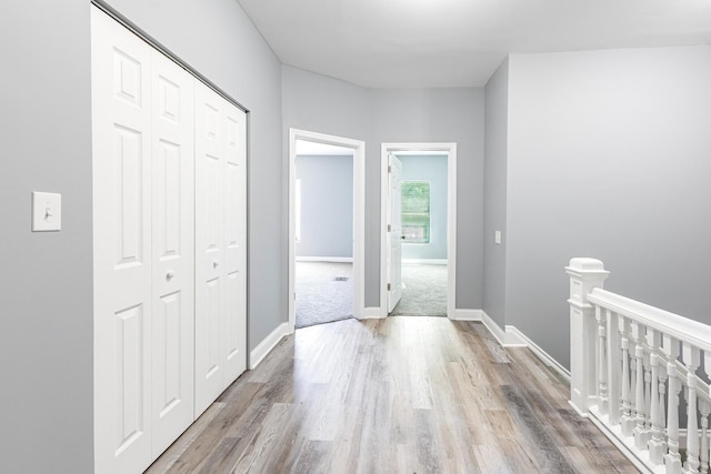 1310 E 72nd St, Chicago, IL 60619 - hall with an upstairs landing and wood finished floors