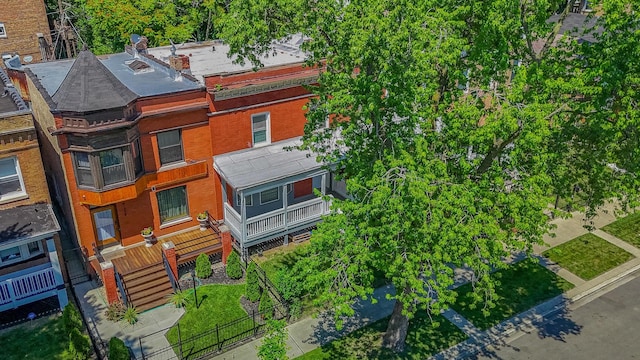 1310 E 72nd St, Chicago, IL 60619 - aerial view of property and surrounding area