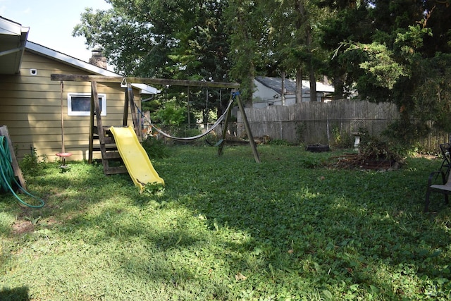2503 Gaylord Rd, Joliet, IL 60435 - view of yard with a playground