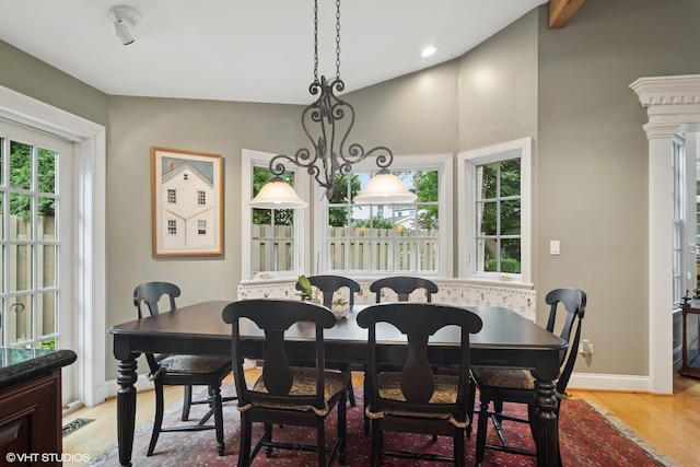 500 E Mayfair Rd, Arlington Heights, IL 60005 - dining space featuring light wood-style flooring and recessed lighting