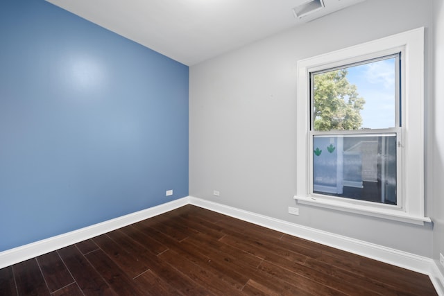 3330 E Ave, Berwyn, IL 60402 - unfurnished room featuring dark wood-style flooring and baseboards