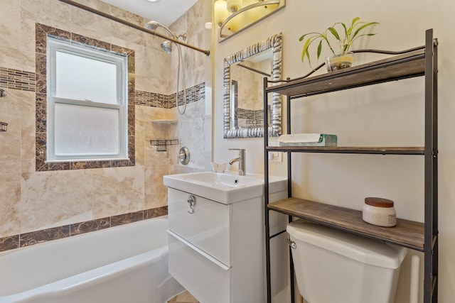4308 N Ozark Ave, Norridge, IL 60706 - full bath with shower / bathtub combination and vanity