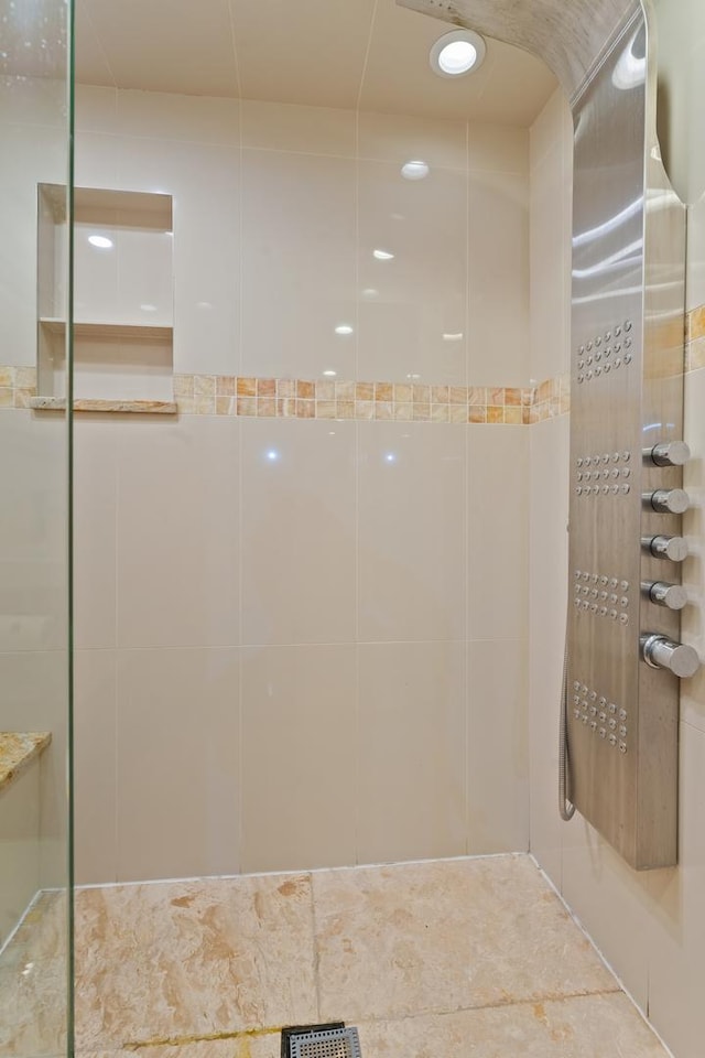 4308 N Ozark Ave, Norridge, IL 60706 - full bath featuring a tile shower