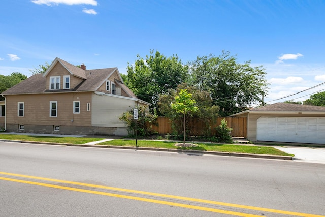 12300 Maple Ave, Blue Island, IL 60406 - view of front of house with a chimney
