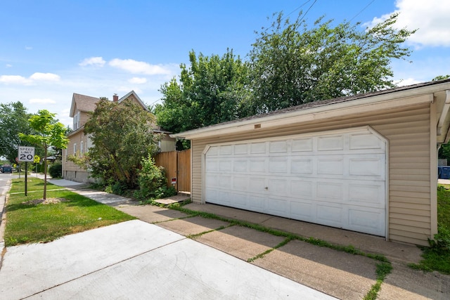 12300 Maple Ave, Blue Island, IL 60406 - view of detached garage