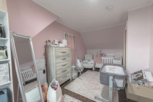 4918 S Luna Ave, Chicago, IL 60638 - bedroom featuring lofted ceiling