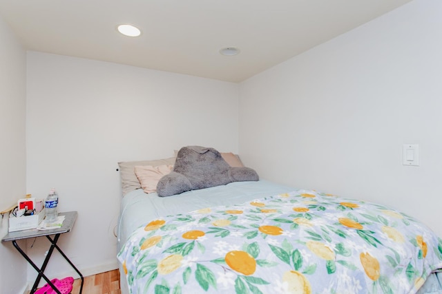 1318 N Menard Ave, Chicago, IL 60651 - bedroom featuring wood finished floors and recessed lighting