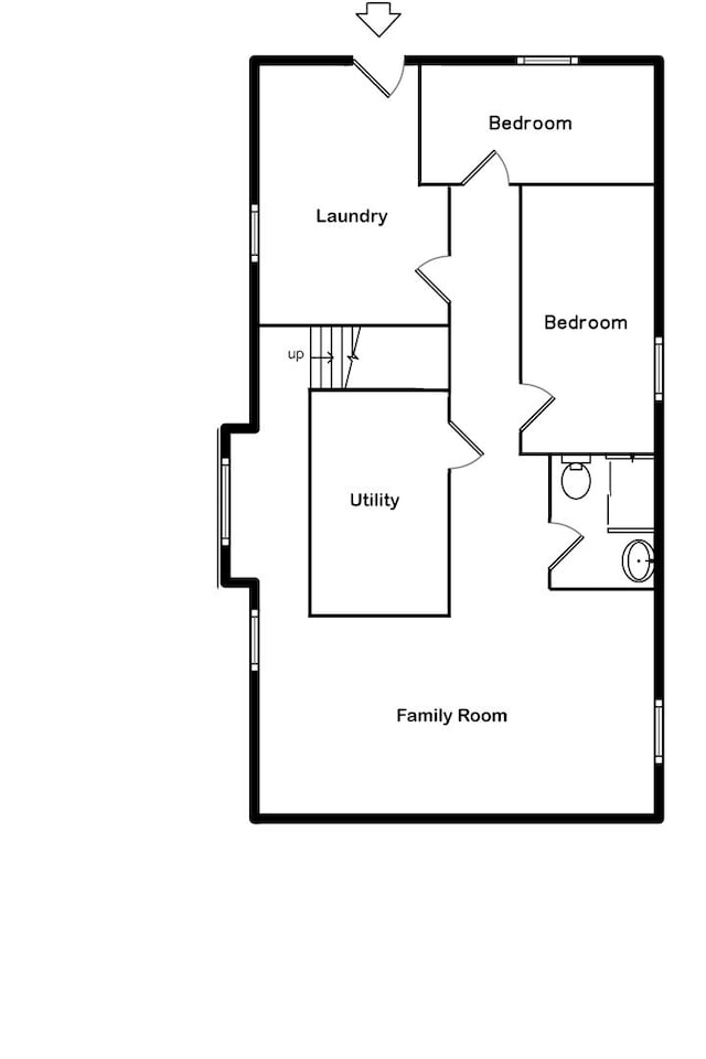 1318 N Menard Ave, Chicago, IL 60651 - view of room layout