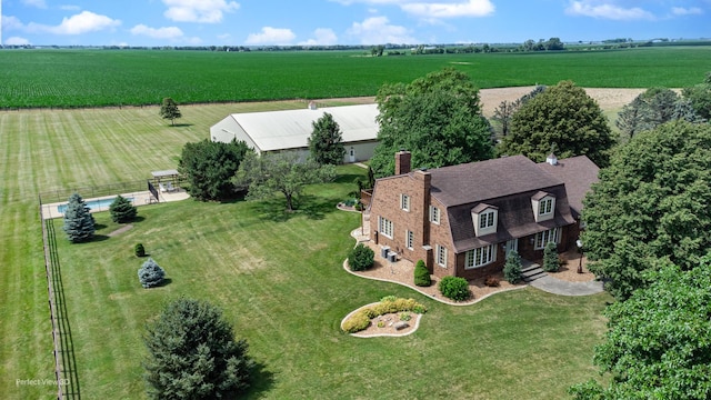 10766 E 7000n Rd, Grant Park, IL 60940 - overview of rural landscape with farmland