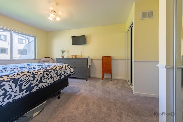29W400 Thornwood Ln, Warrenville, IL 60555 - carpeted bedroom with a closet and baseboards