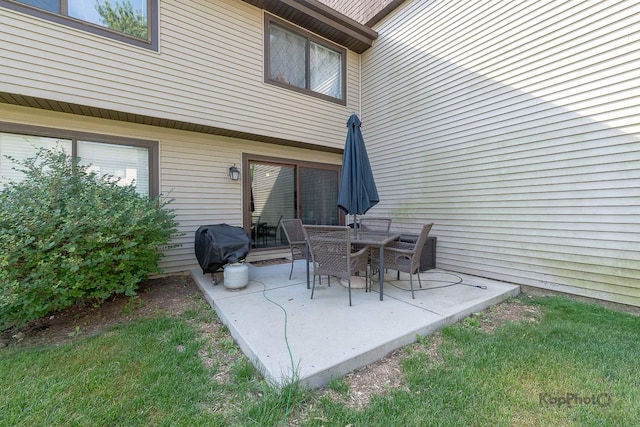 29W400 Thornwood Ln, Warrenville, IL 60555 - view of patio / terrace with a grill