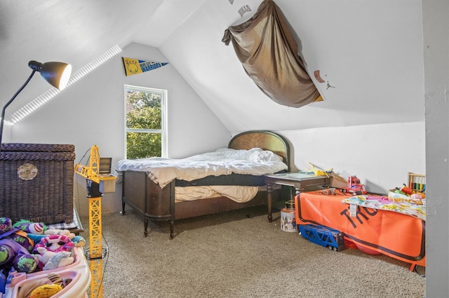 116 S Harold Ave, Northlake, IL 60164 - carpeted bedroom featuring vaulted ceiling