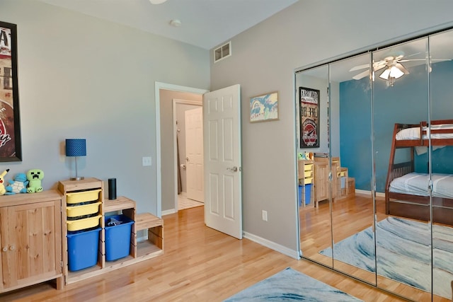 930 Candlewick Dr NE, Poplar Grove, IL 61065 - bedroom with wood finished floors and a closet