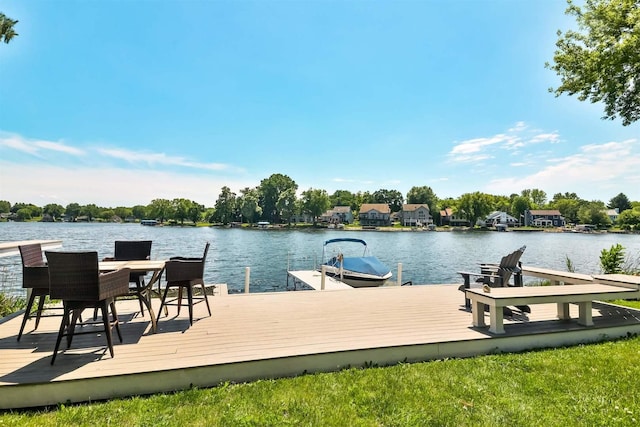 930 Candlewick Dr NE, Poplar Grove, IL 61065 - dock with a water view