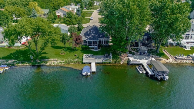 930 Candlewick Dr NE, Poplar Grove, IL 61065 - aerial view of property's location featuring a nearby body of water