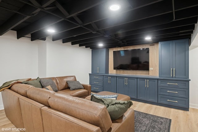 1 E Milburn Ave, Mount Prospect, IL 60056 - living area with light wood-style flooring and recessed lighting