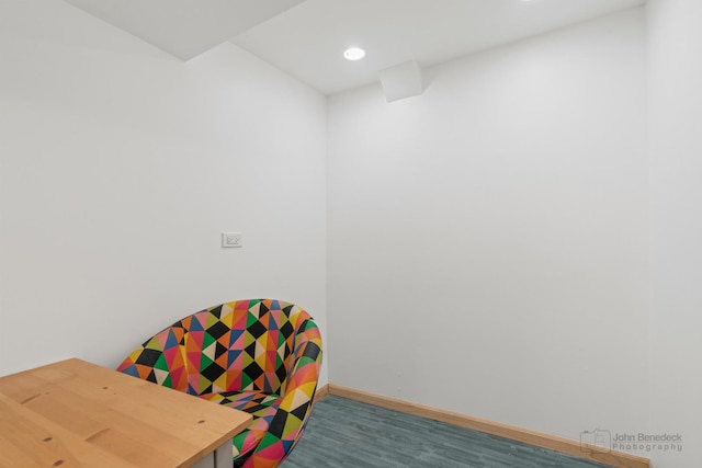 619 N 4th Ave, Maywood, IL 60153 - living area featuring wood finished floors and recessed lighting