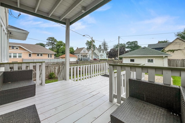 619 N 4th Ave, Maywood, IL 60153 - deck with a residential view