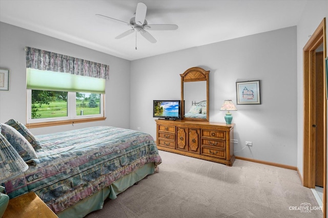 21610 W Empress Ln, Plainfield, IL 60544 - bedroom featuring carpet flooring and a ceiling fan