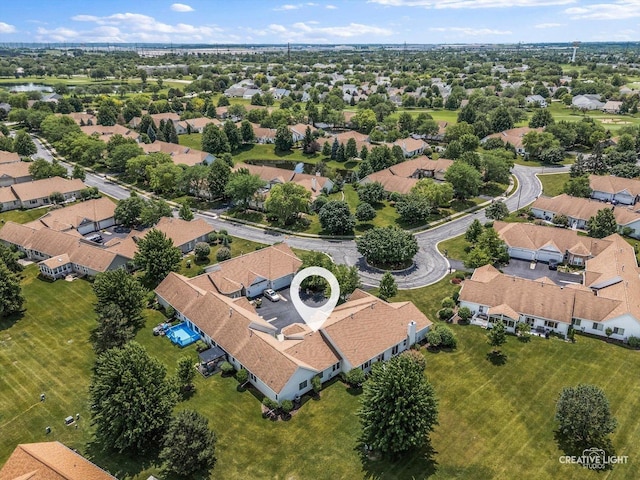 21610 W Empress Ln, Plainfield, IL 60544 - aerial perspective of suburban area