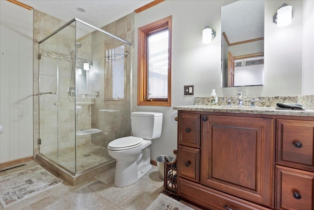 25316 E 1100 N Rd, Downs, IL 61736 - full bath featuring vanity and a shower stall